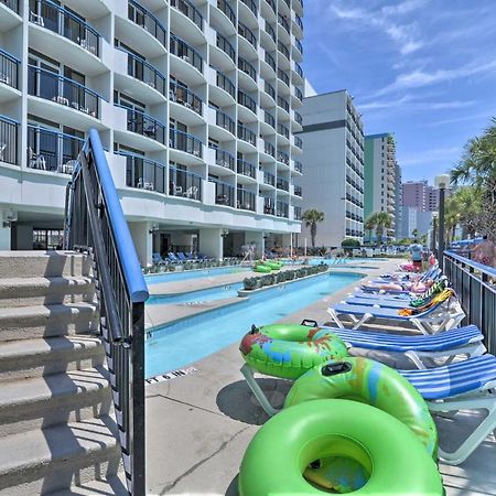 Airy Oceanfront Myrtle Beach Condo With Balcony Exterior foto