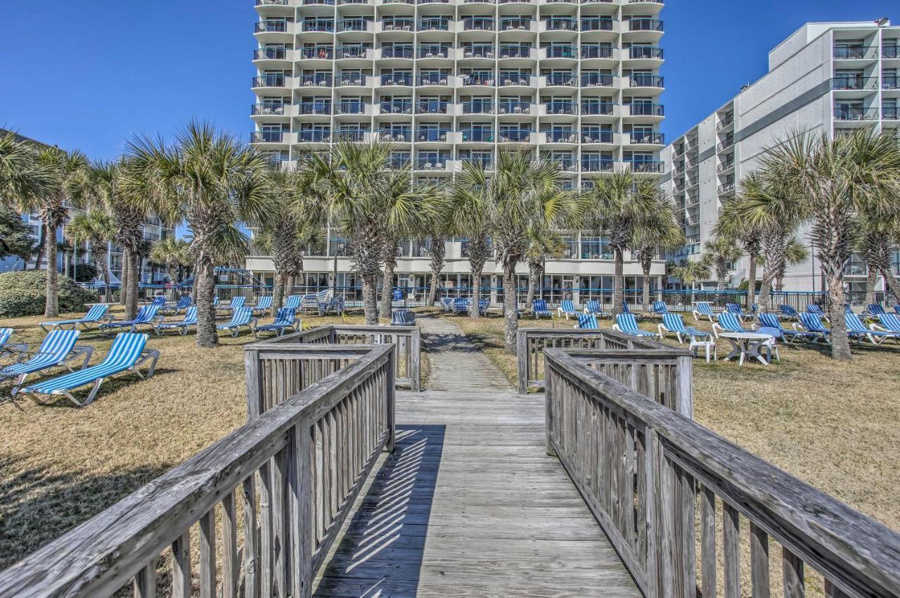 Airy Oceanfront Myrtle Beach Condo With Balcony Exterior foto