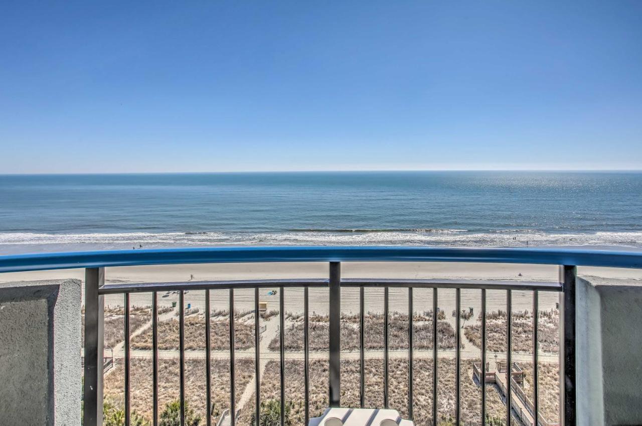 Airy Oceanfront Myrtle Beach Condo With Balcony Exterior foto