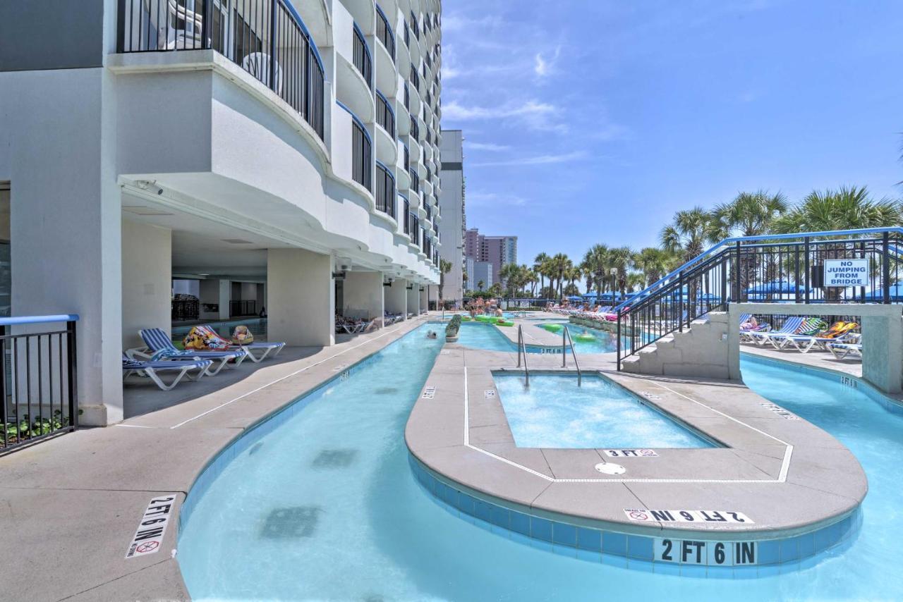 Airy Oceanfront Myrtle Beach Condo With Balcony Exterior foto