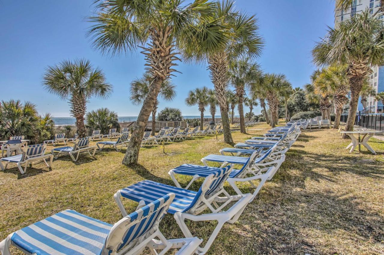Airy Oceanfront Myrtle Beach Condo With Balcony Exterior foto