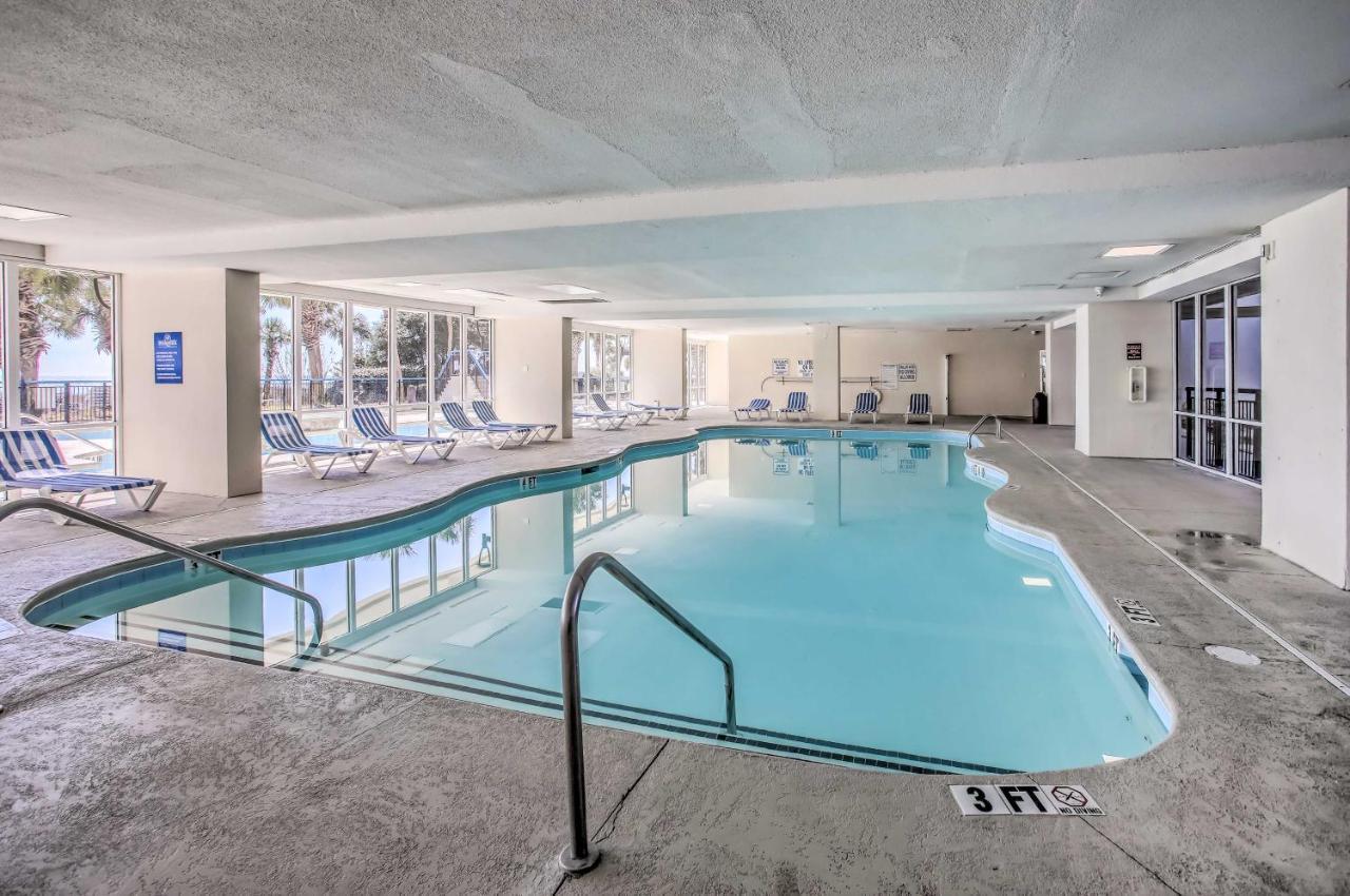 Airy Oceanfront Myrtle Beach Condo With Balcony Exterior foto