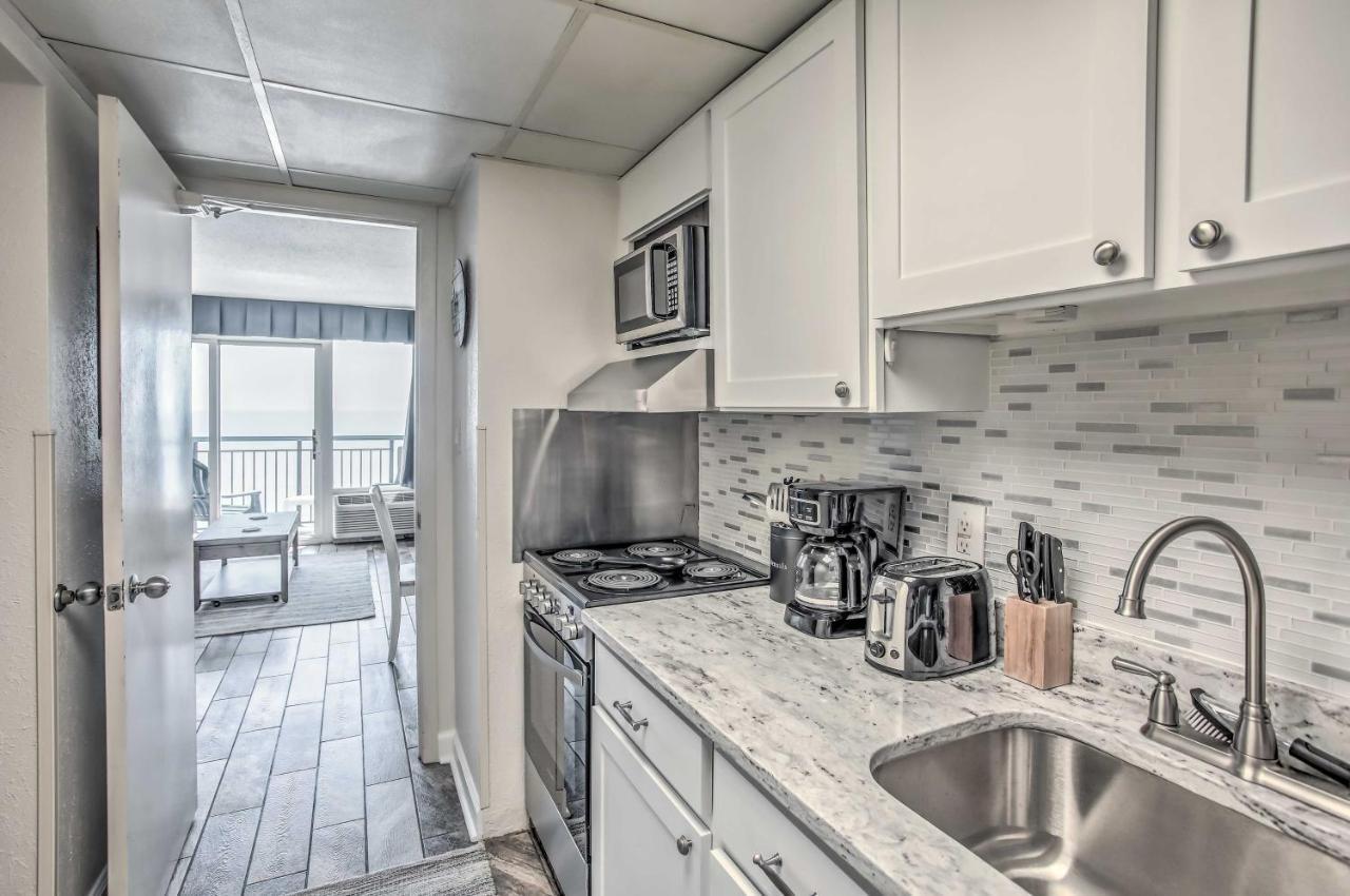 Airy Oceanfront Myrtle Beach Condo With Balcony Exterior foto