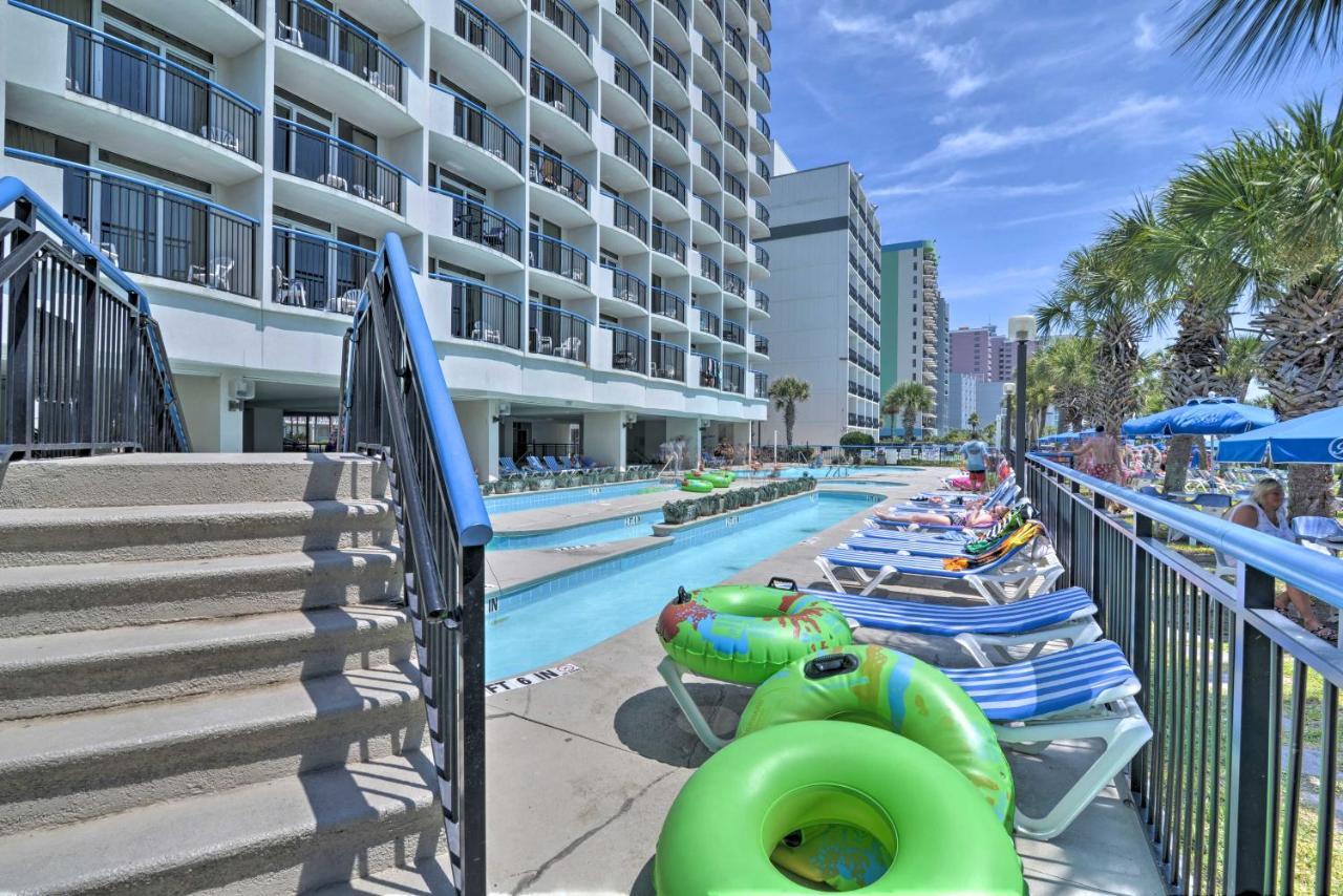 Airy Oceanfront Myrtle Beach Condo With Balcony Exterior foto
